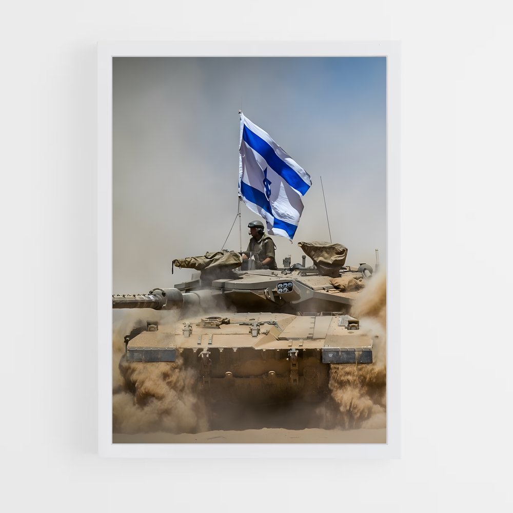 ap-israel flag-2 cadre Blanc
