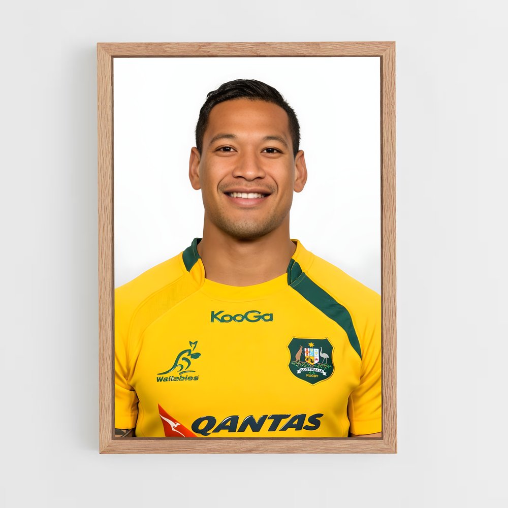 ap-israel folau-6 cadre Bois clair