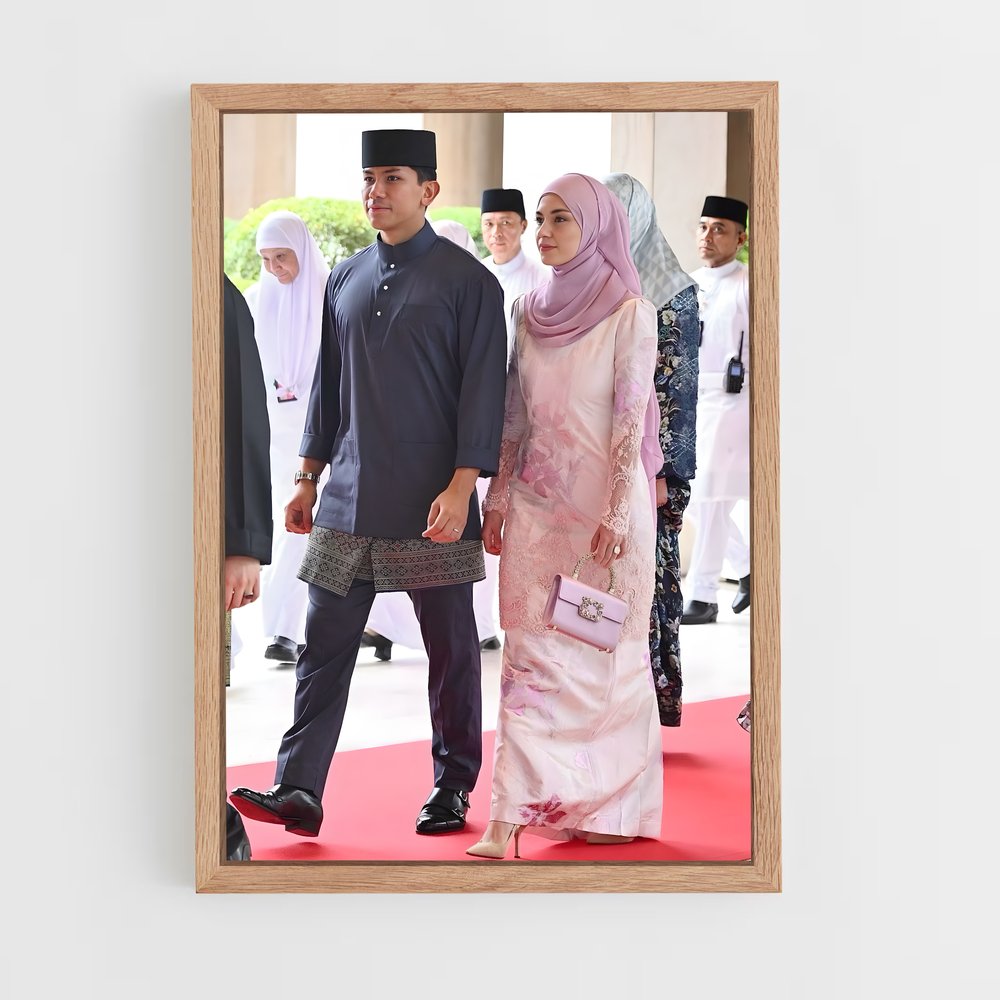 ap-istana nurul iman-4 cadre Bois clair