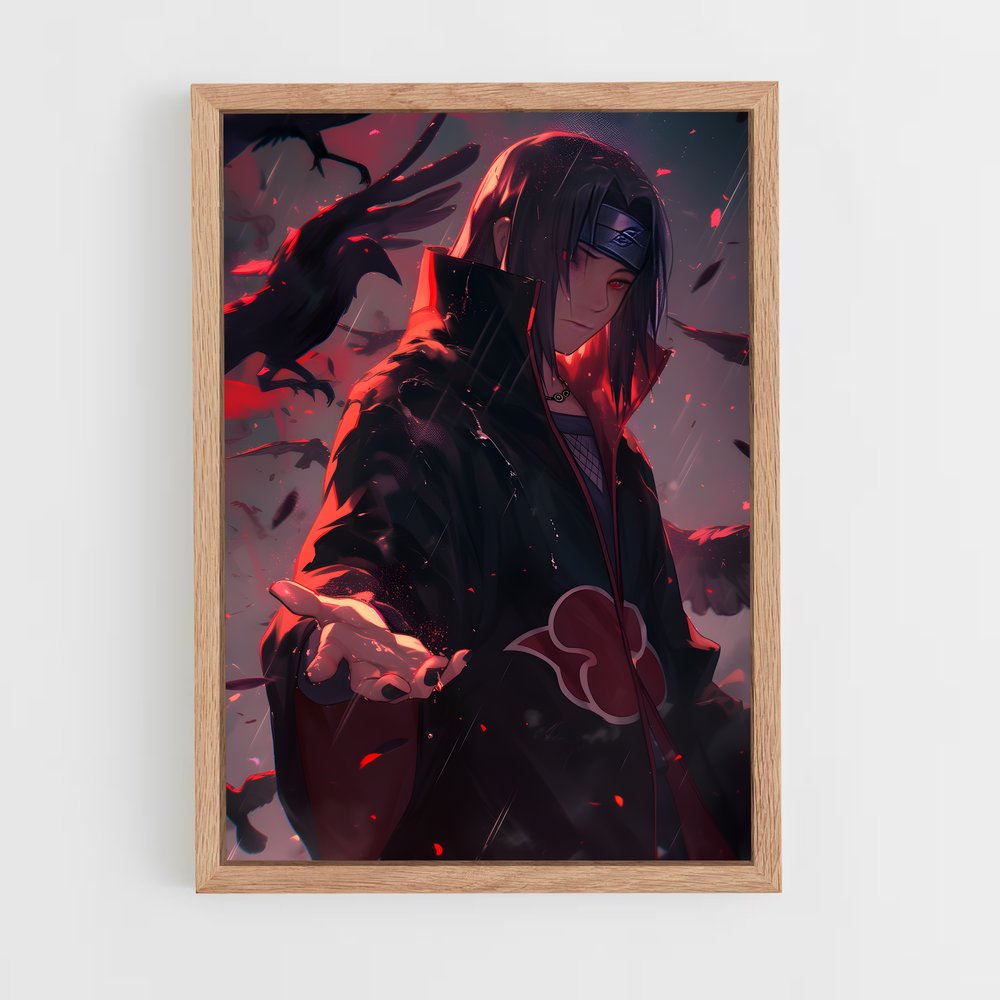 ap-itachi uchiha-1 cadre Bois clair