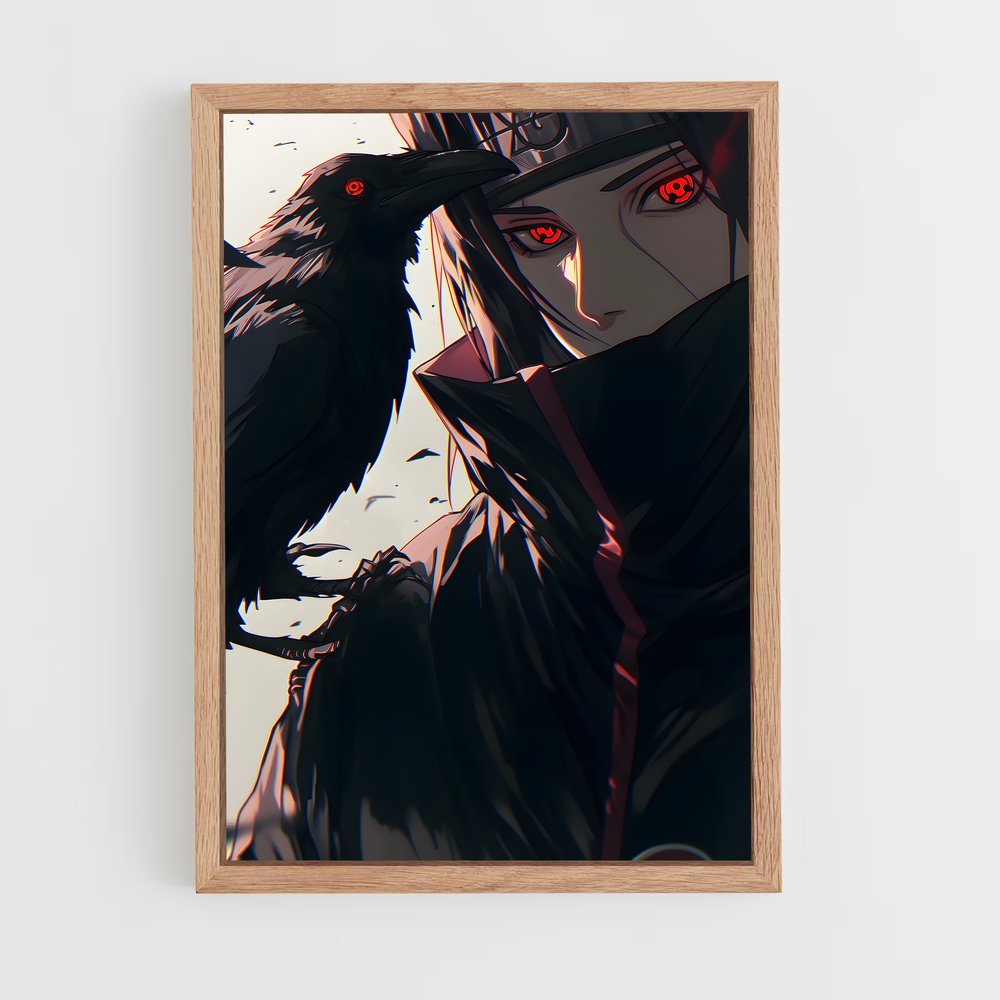 ap-itachi uchiha-11 cadre Bois clair