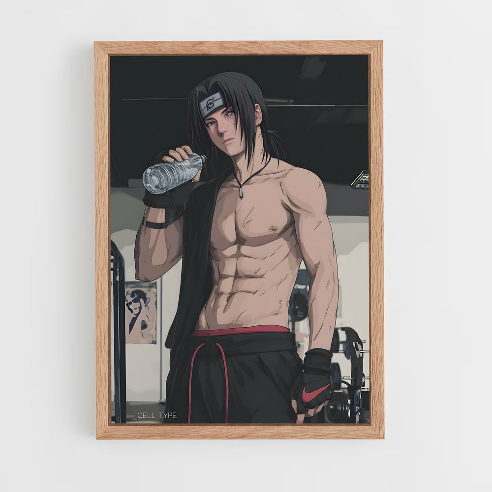 ap-itachi uchiha-13 cadre Bois clair