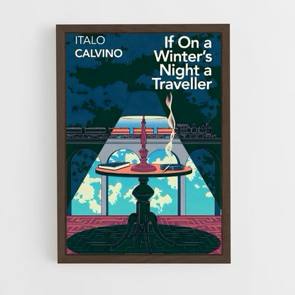 ap-italo calvino-3 cadre Bois foncé