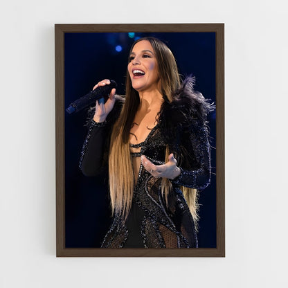 ap-ivete sangalo-6 cadre Bois foncé