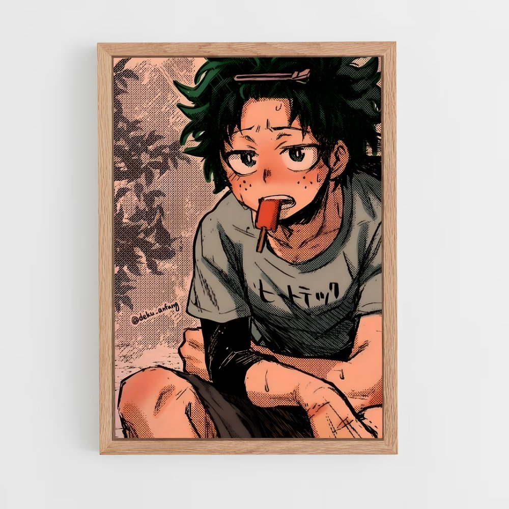 ap-izuku midoriya-1 cadre Bois clair