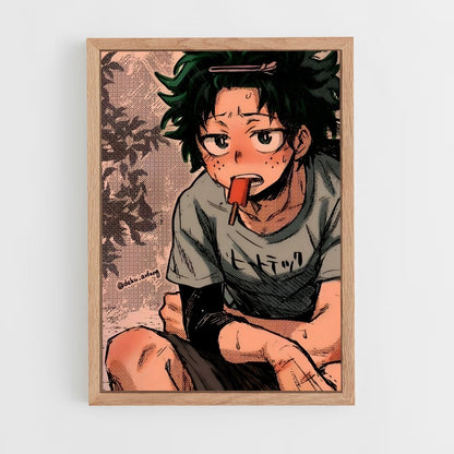 ap-izuku midoriya-1 cadre Bois clair