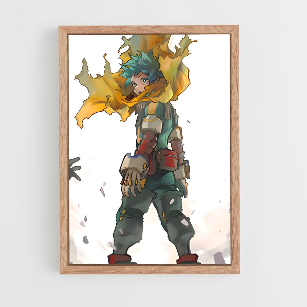 ap-izuku midoriya-6 cadre Bois clair