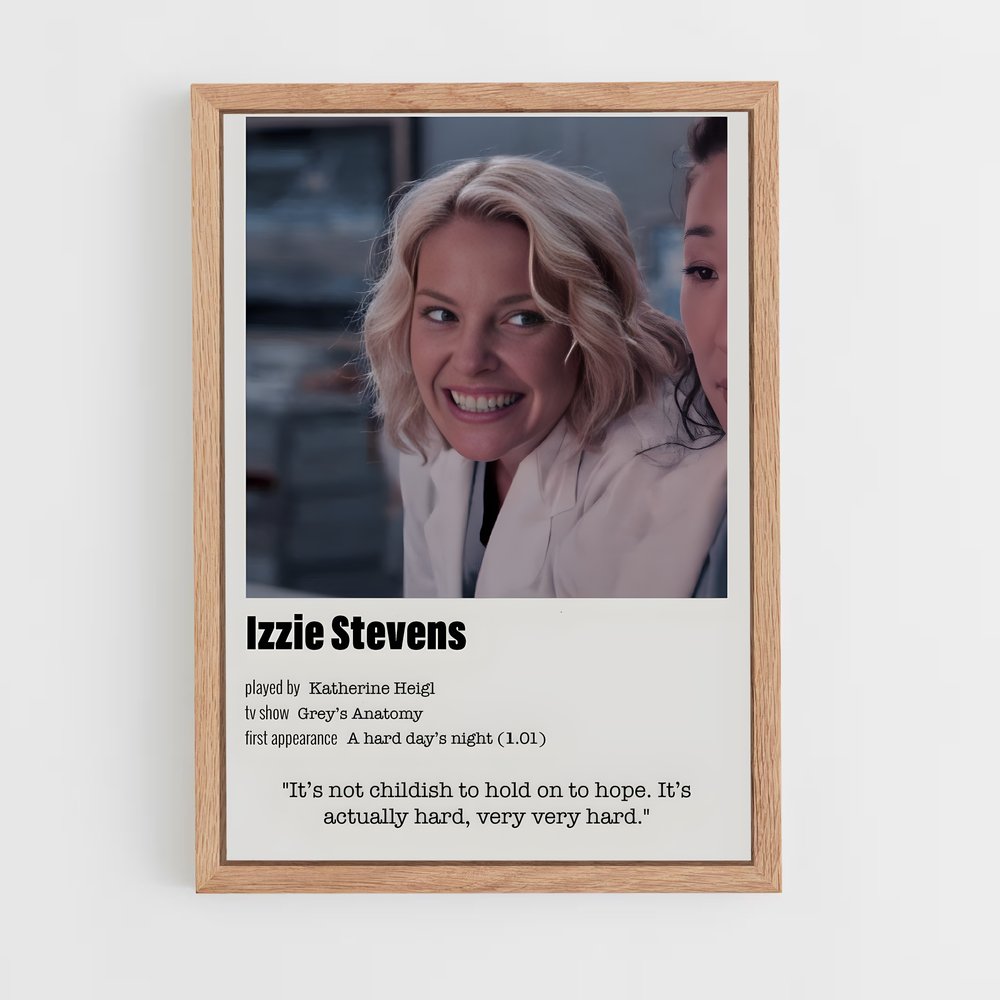 ap-izzie stevens-2 cadre Bois clair