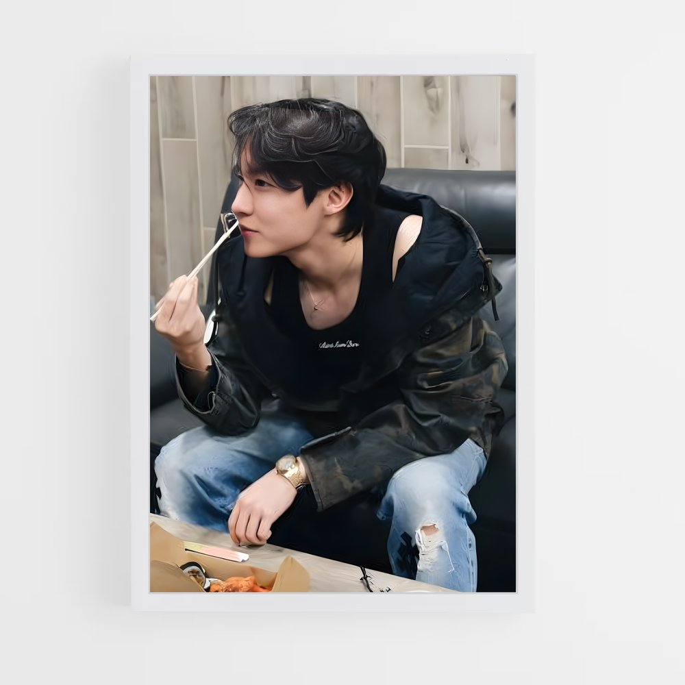 ap-j-hope bts-5 cadre Blanc