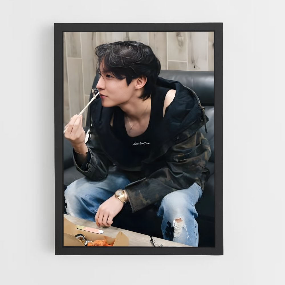ap-j-hope bts-5 cadre Noir