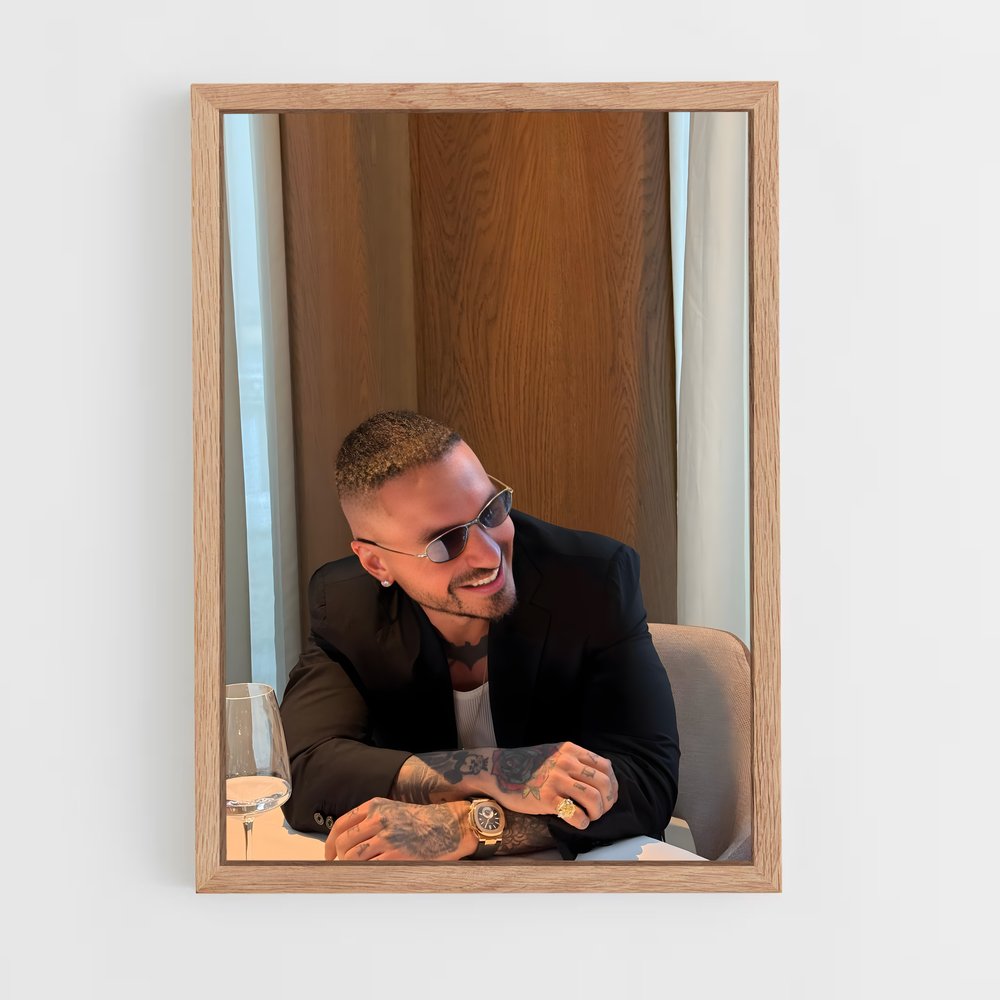 ap-j balvin-1 cadre Bois clair