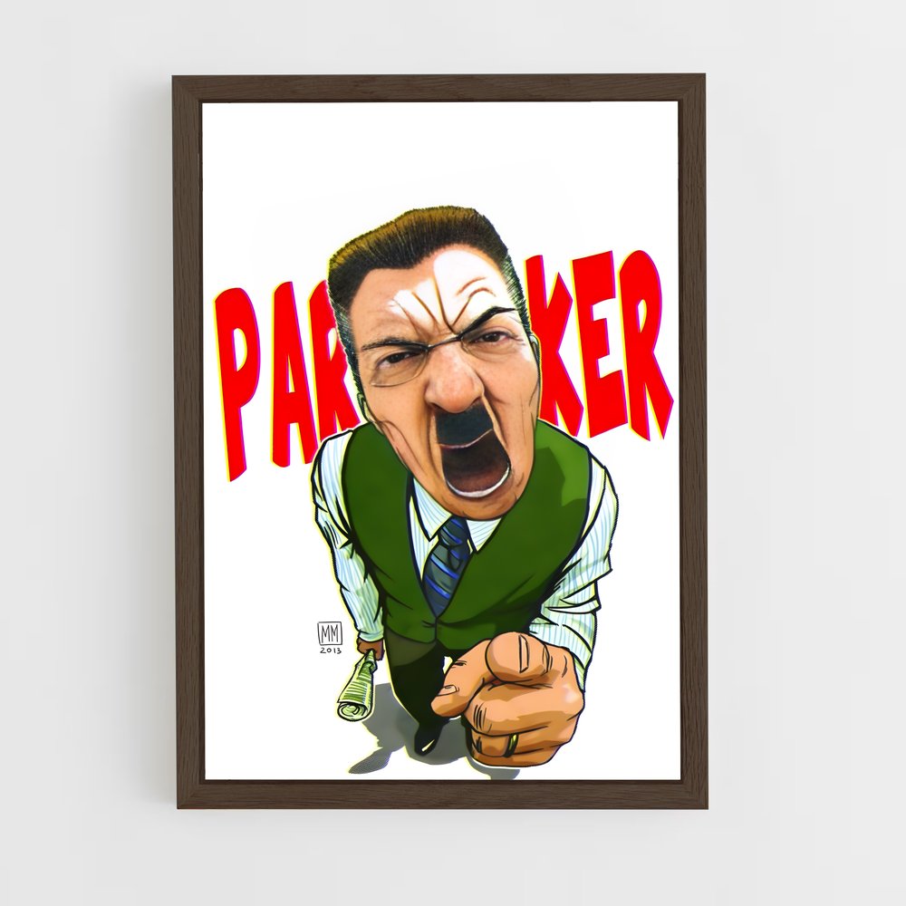 ap-j jonah jameson-3 cadre Bois foncé