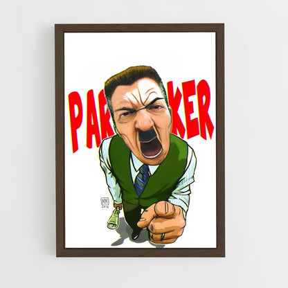 ap-j jonah jameson-3 cadre Bois foncé