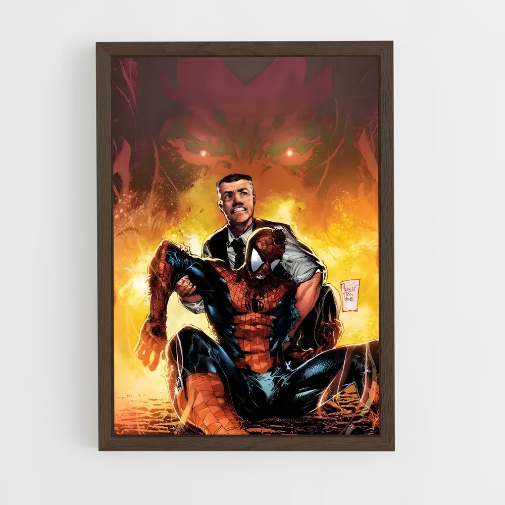 ap-j jonah jameson-4 cadre Bois foncé