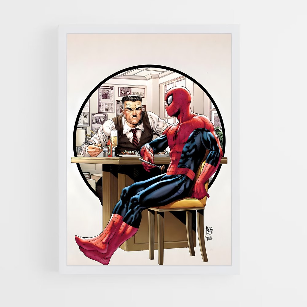ap-j jonah jameson-6 cadre Blanc
