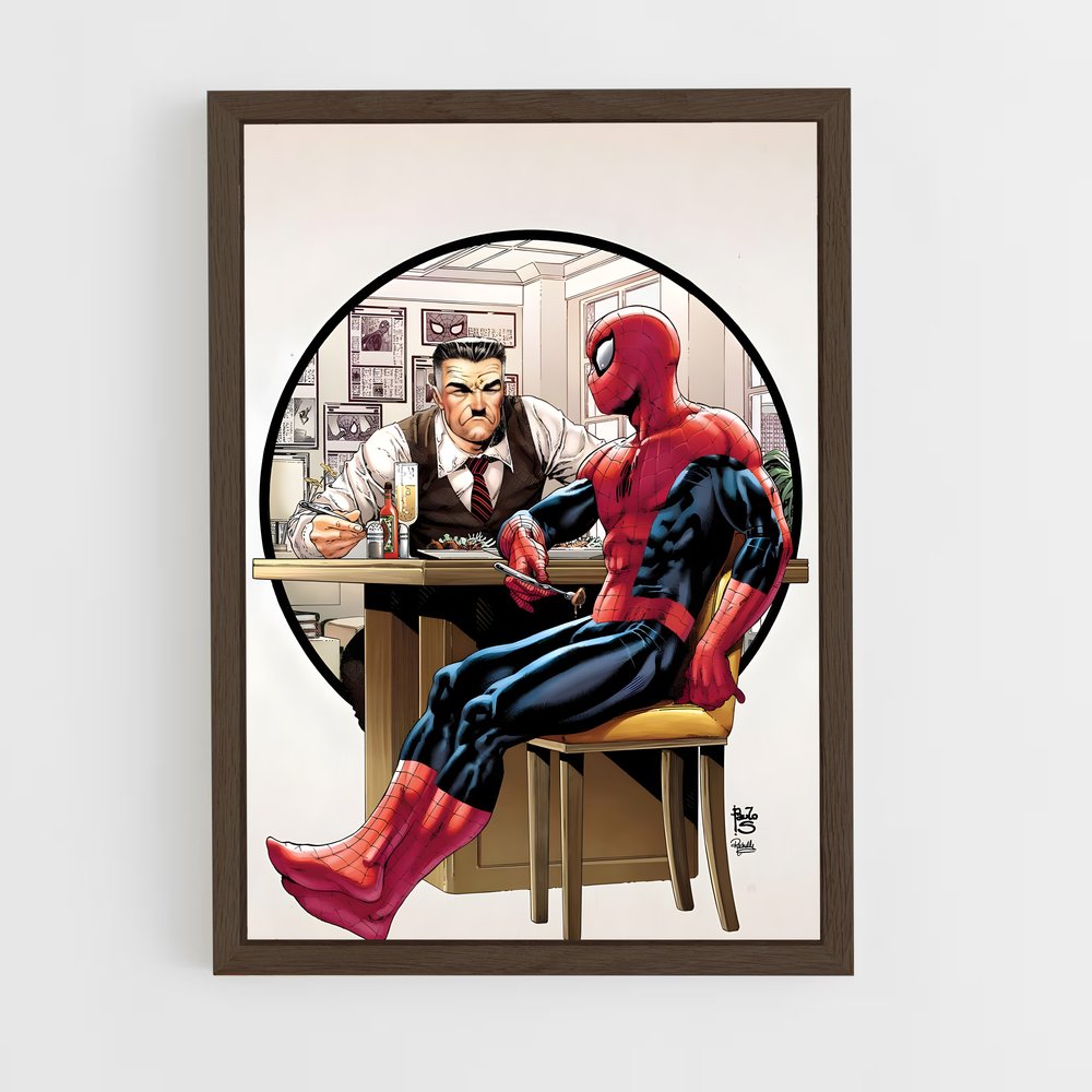 ap-j jonah jameson-6 cadre Bois foncé