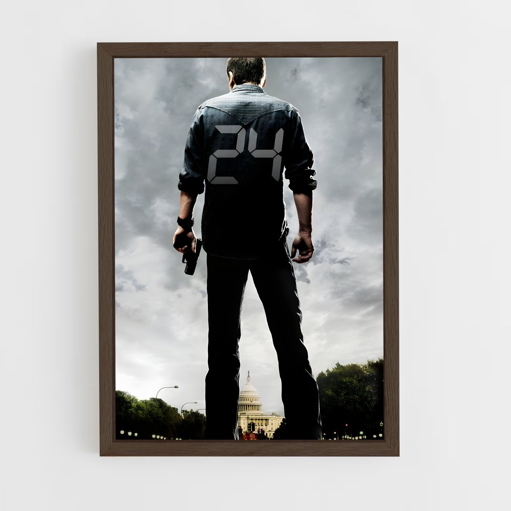 ap-jack bauer-2 cadre Bois foncé