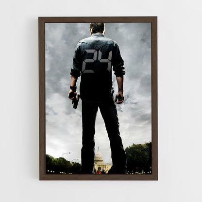 ap-jack bauer-2 cadre Bois foncé