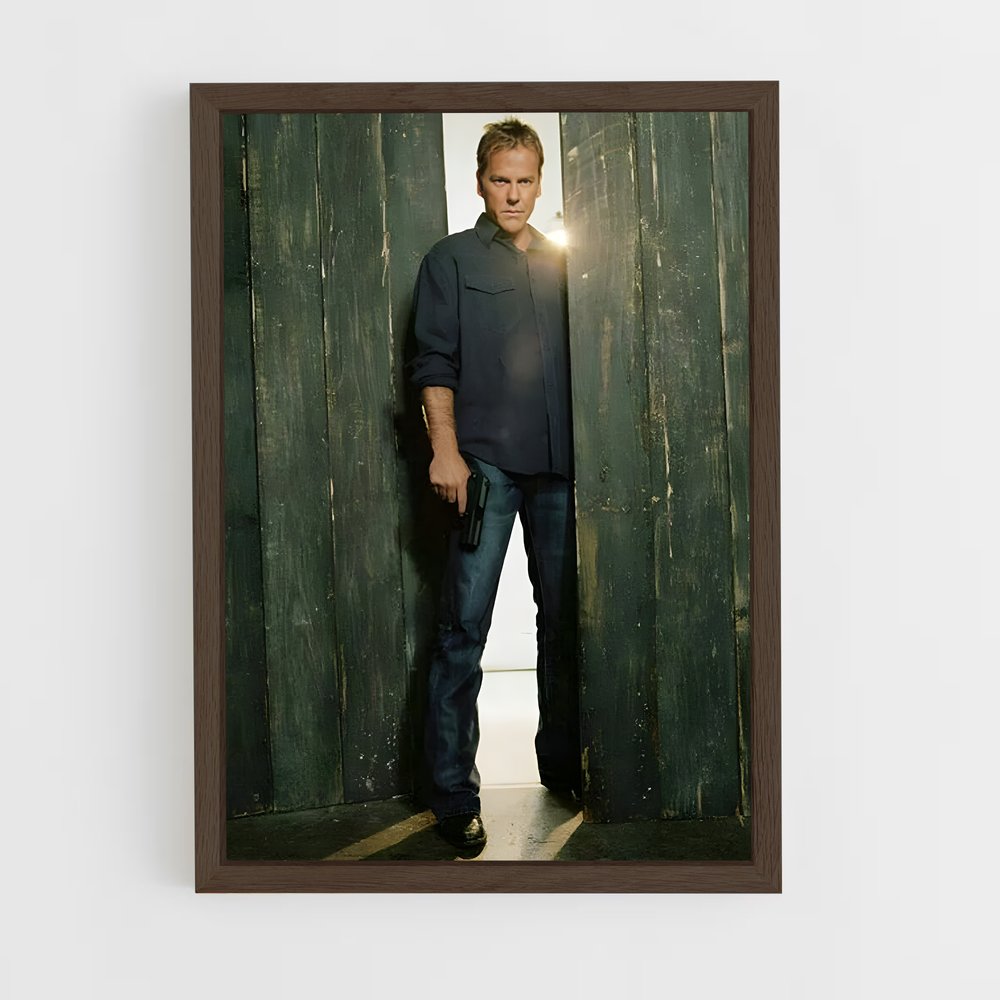 ap-jack bauer-3 cadre Bois foncé
