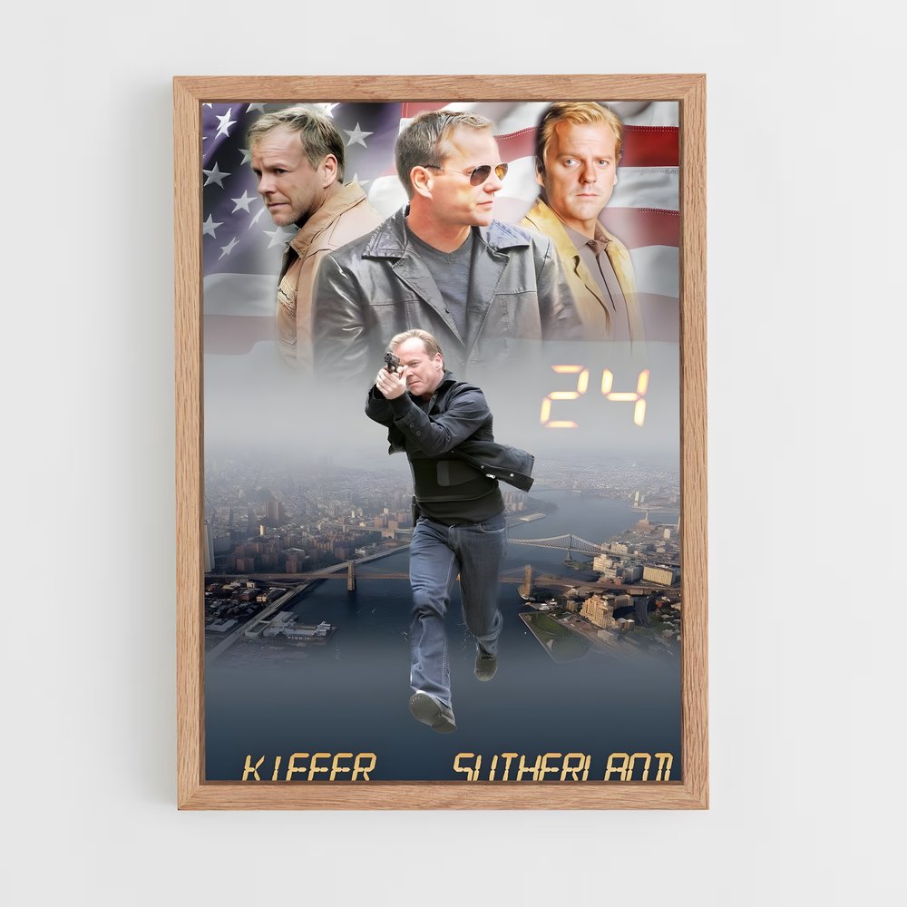 ap-jack bauer-4 cadre Bois clair