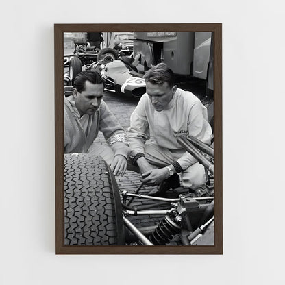 ap-jack brabham-5 cadre Bois foncé