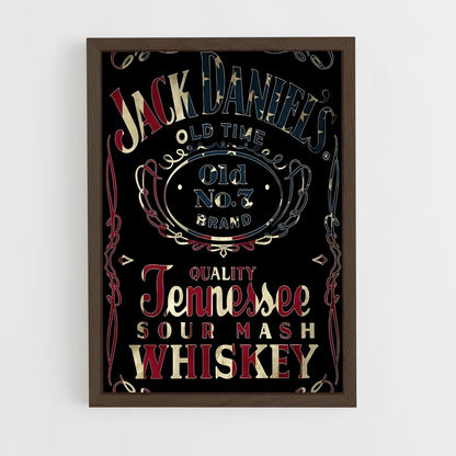 ap-jack daniels-1 cadre Bois foncé