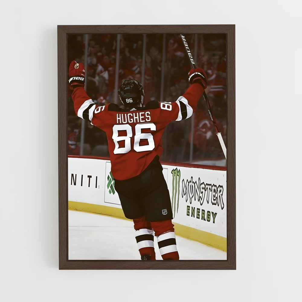 ap-jack hughes-3 cadre Bois foncé