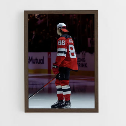 ap-jack hughes-7 cadre Bois foncé