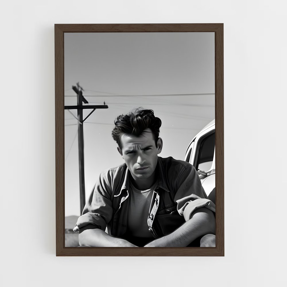 ap-jack kerouac-1 cadre Bois foncé