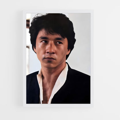 ap-jackie chan-4 cadre Blanc