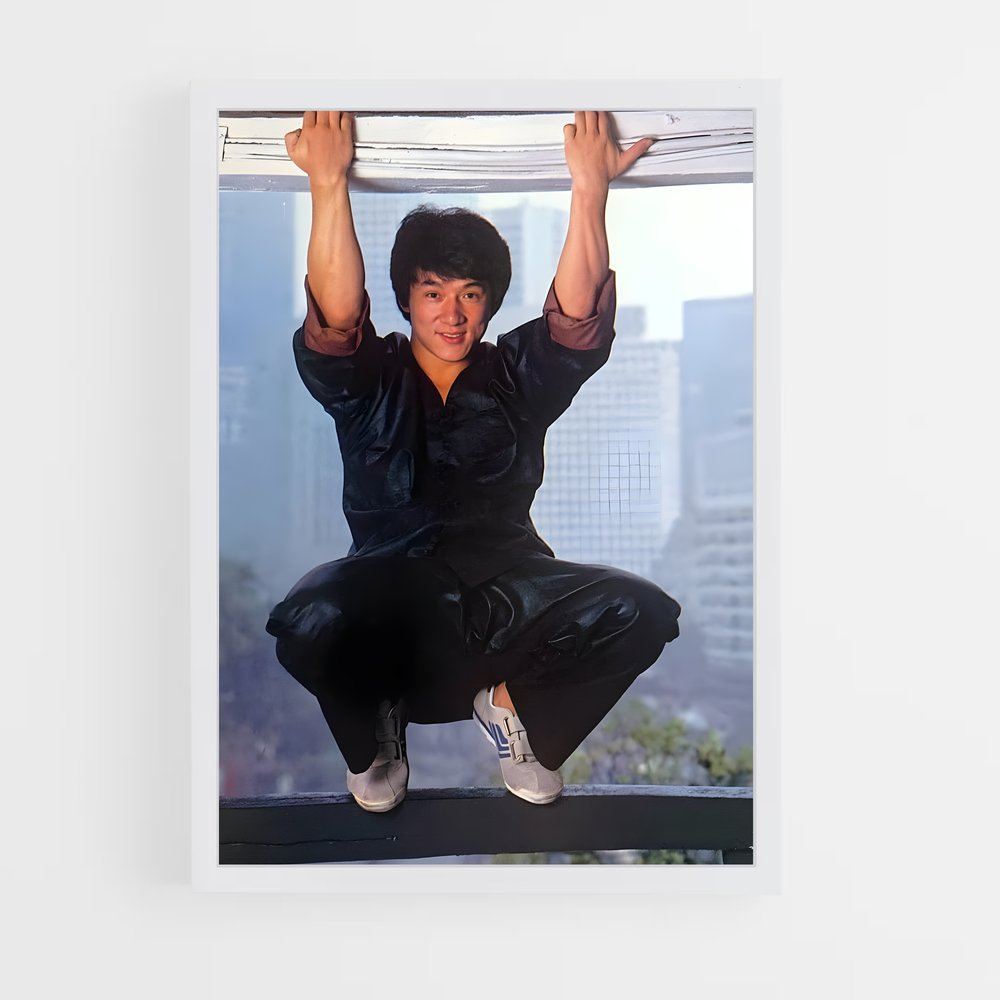 ap-jackie chan-6 cadre Blanc