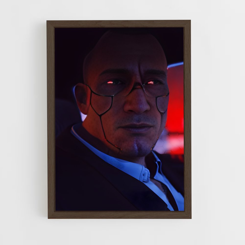 ap-jackie welles-4 cadre Bois foncé