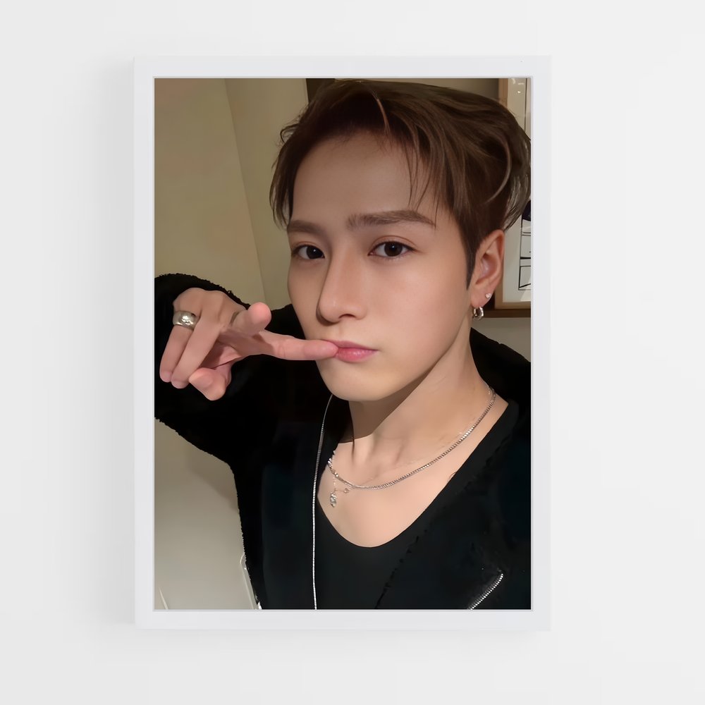 ap-jackson wang-5 cadre Blanc