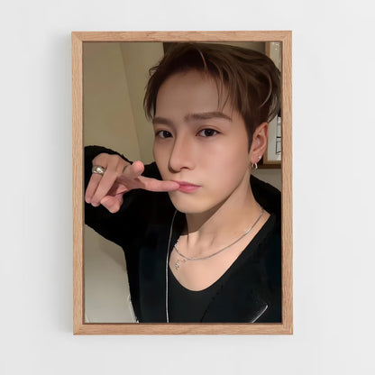 ap-jackson wang-5 cadre Bois clair