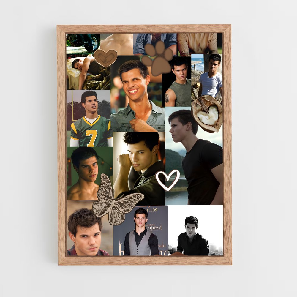 ap-jacob black-4 cadre Bois clair