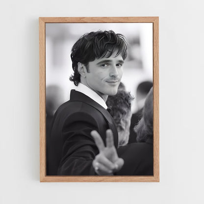 ap-jacob elordi-5 cadre Bois clair