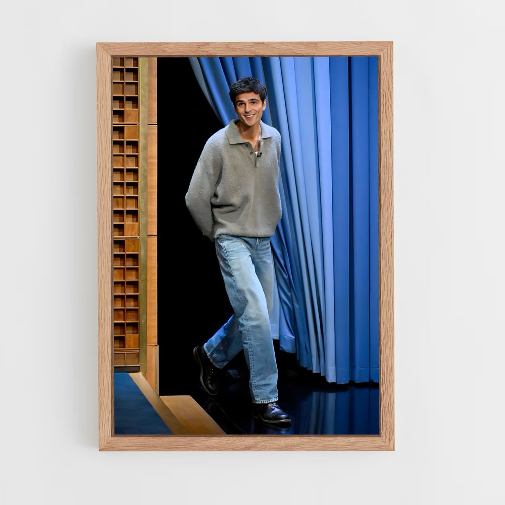 ap-jacob elordi-6 cadre Bois clair
