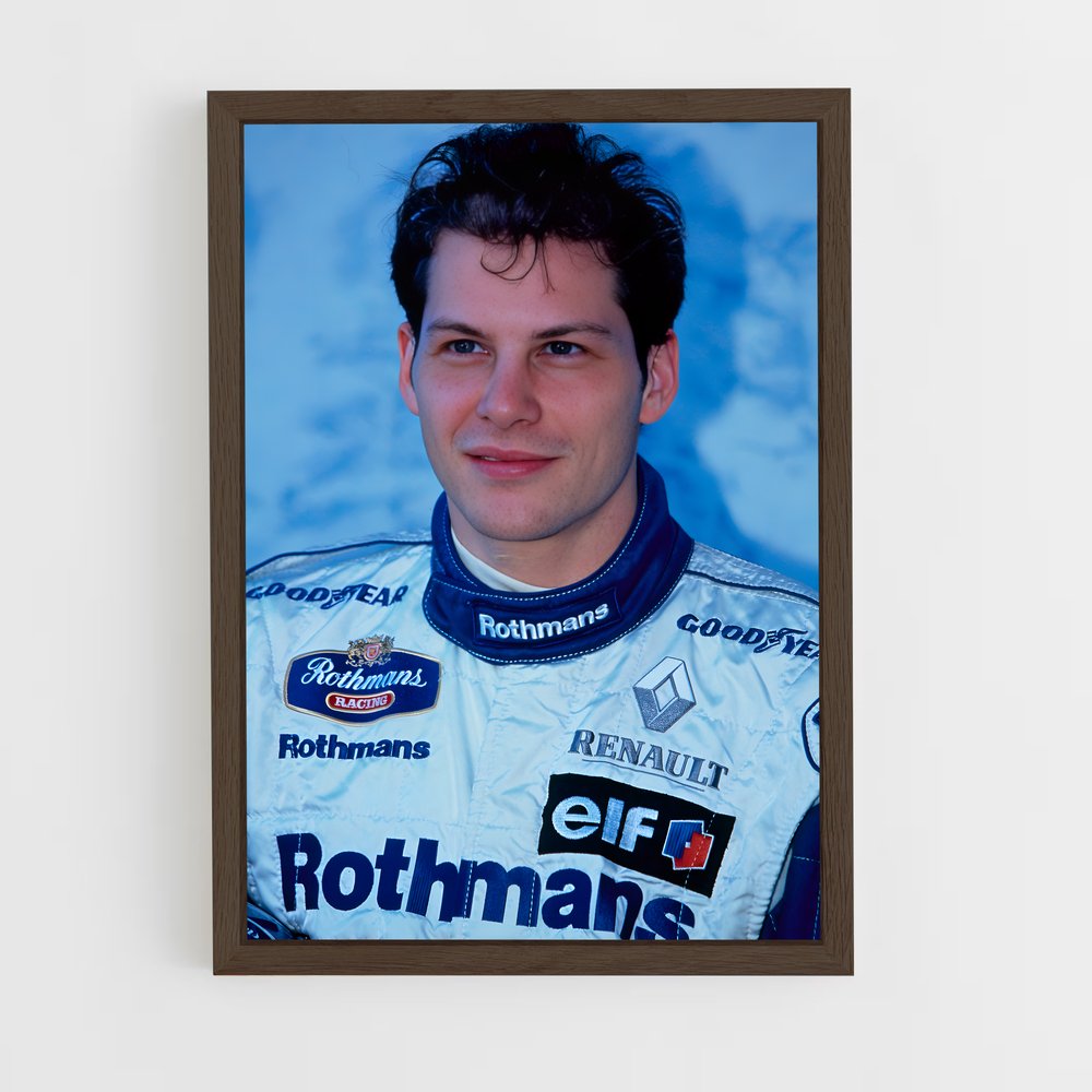 ap-jacques villeneuve-6 cadre Bois foncé