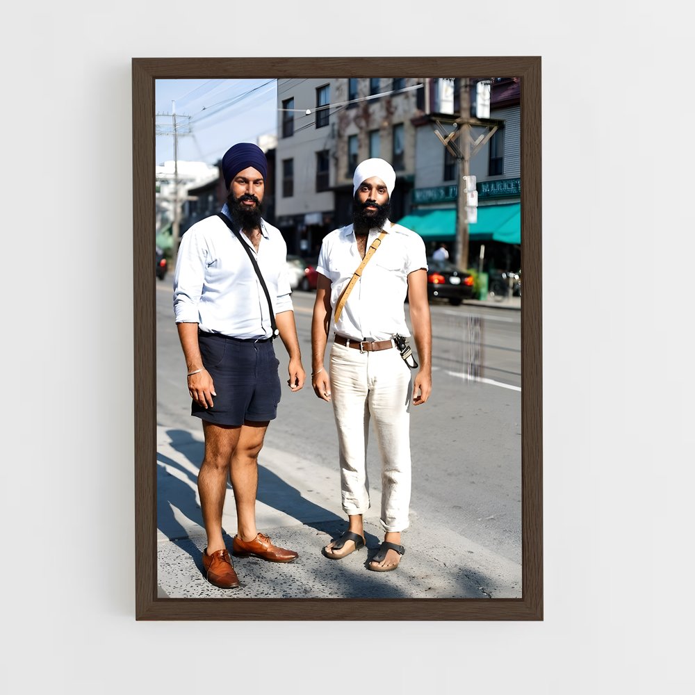 ap-jagmeet singh-1 cadre Bois foncé