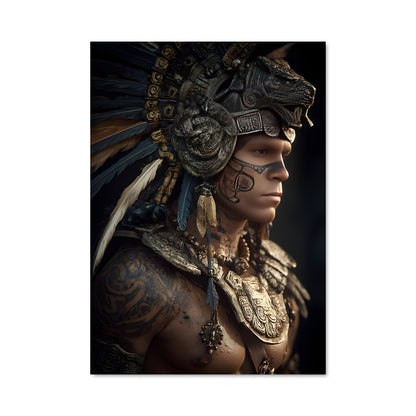 Poster Guerrier Jaguar