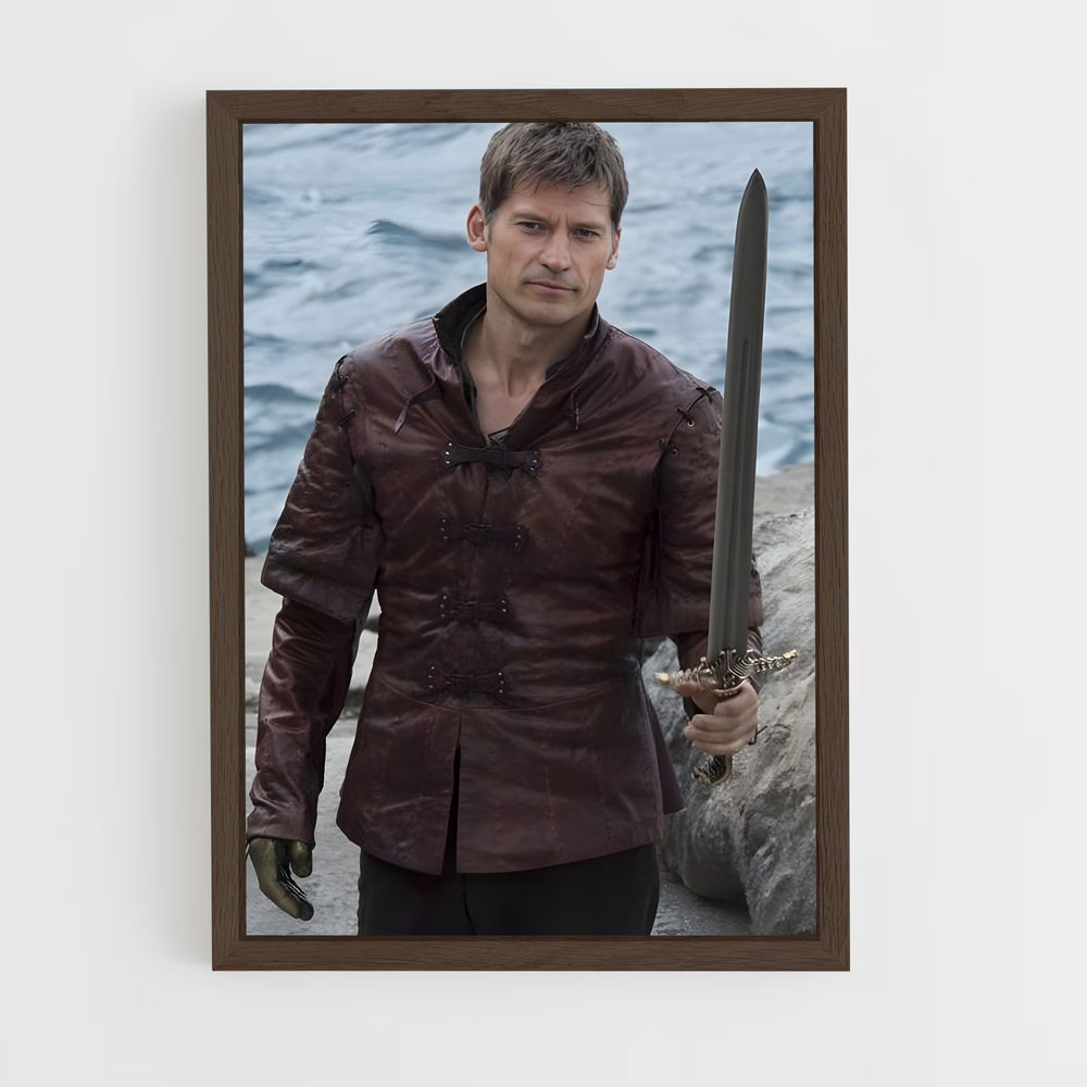 ap-jaime lannister-1 cadre Bois foncé