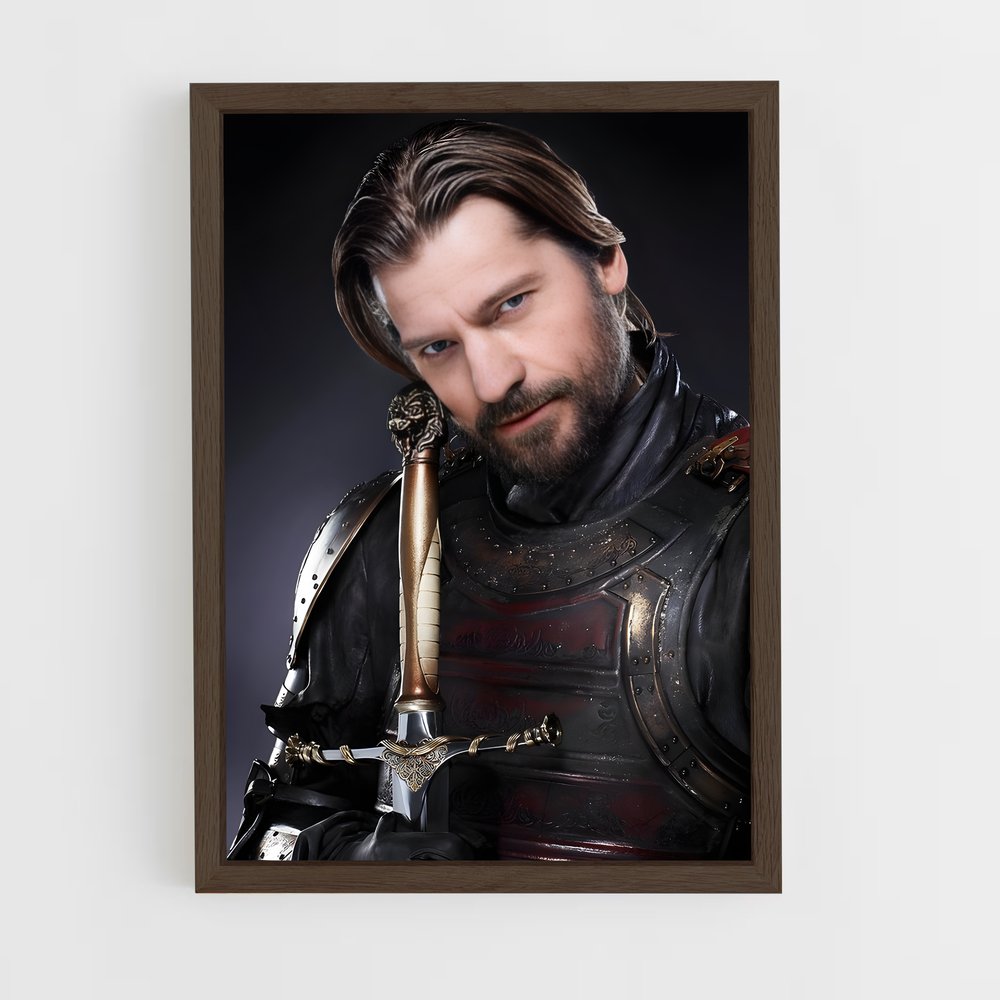 ap-jaime lannister-2 cadre Bois foncé