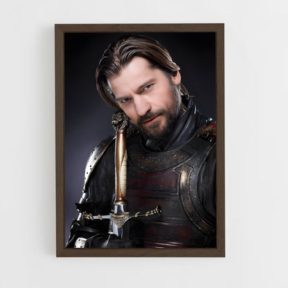 ap-jaime lannister-2 cadre Bois foncé