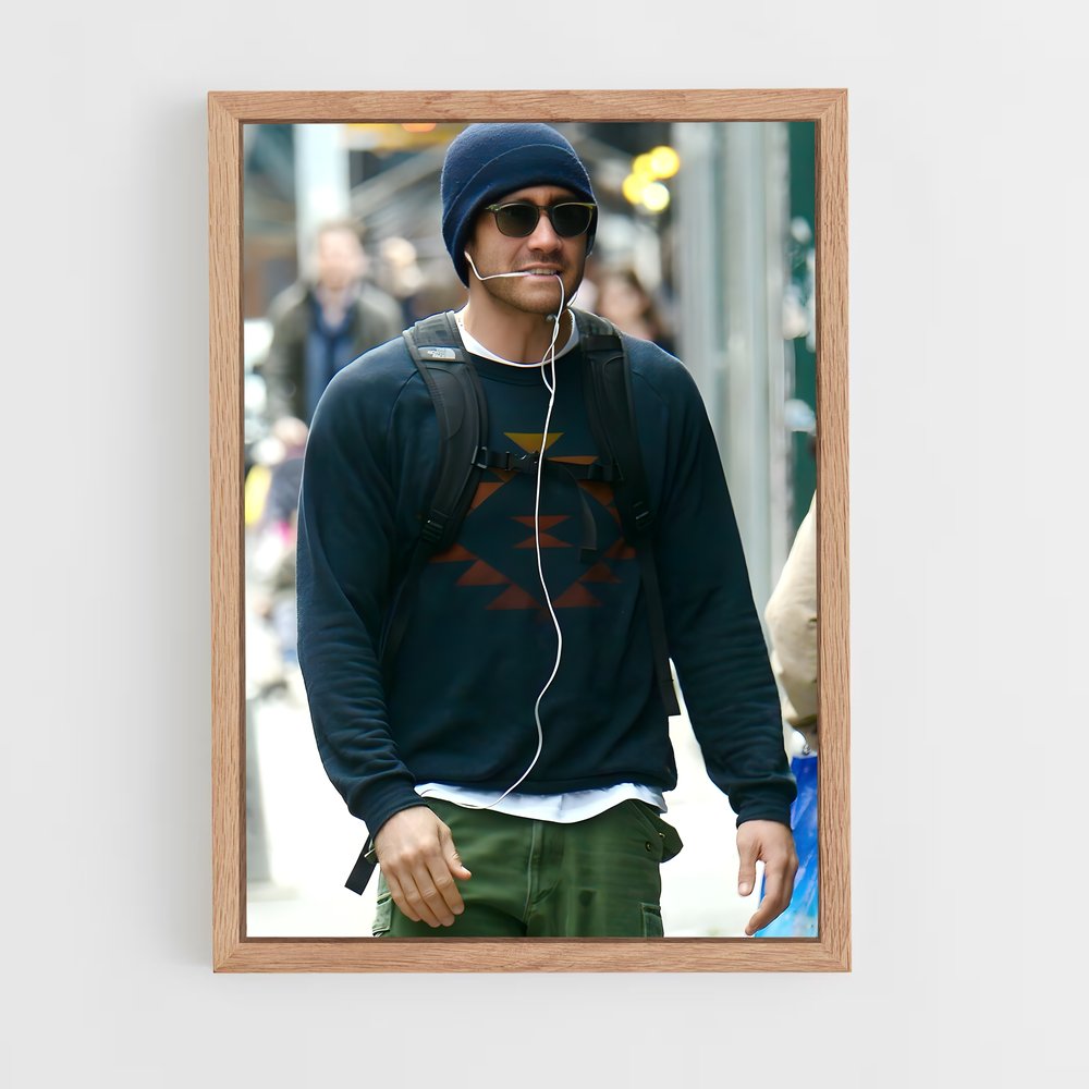 ap-jake gyllenhaal-3 cadre Bois clair