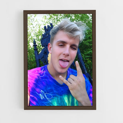 ap-jake paul-7 cadre Bois foncé