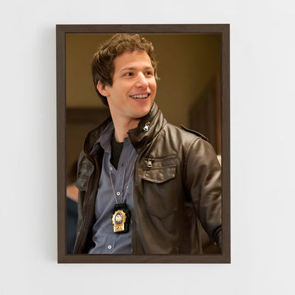 ap-jake peralta-1 cadre Bois foncé