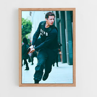 ap-jake peralta-4 cadre Bois clair