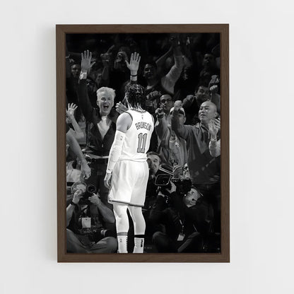 ap-jalen brunson-2 cadre Bois foncé