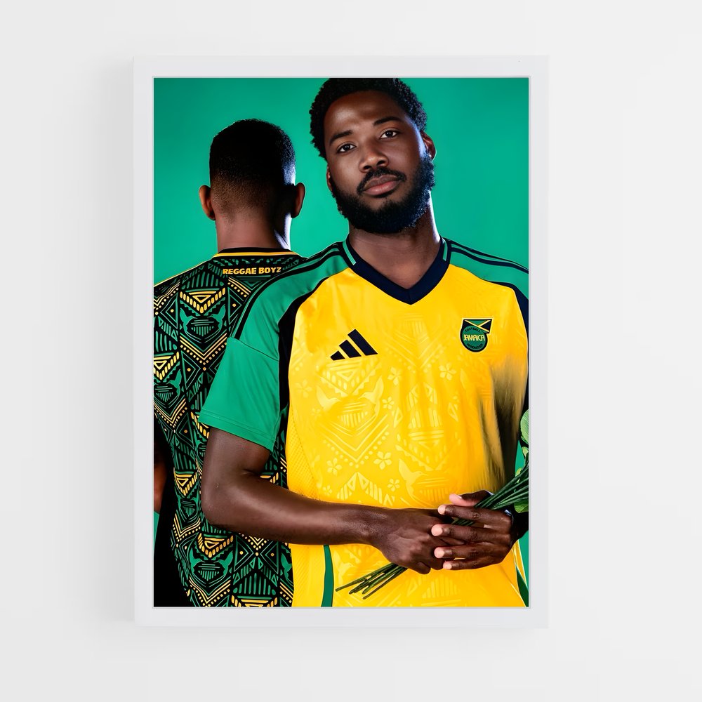 ap-jamaica national football team-4 cadre Blanc