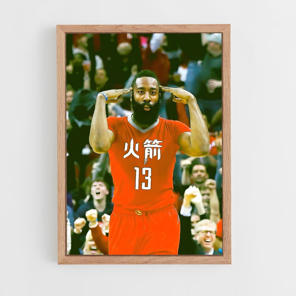 ap-james harden-3 cadre Bois clair